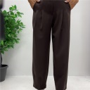 pantalone in tessuto modello balloon point